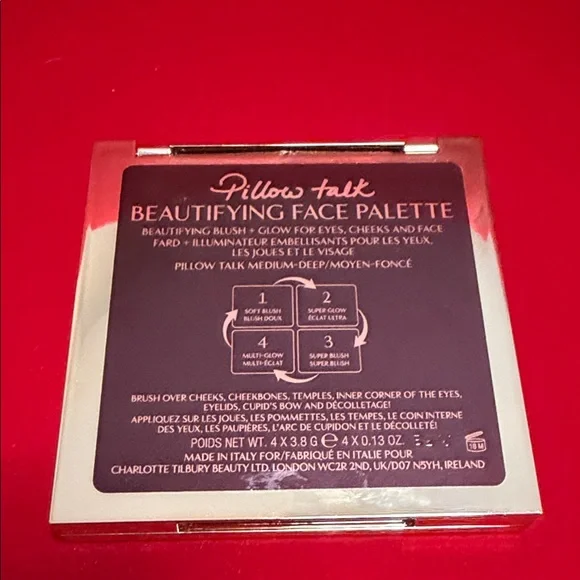 Charlotte Tilbury PILLOW TALK BEAUTIFYING FACE PALETTE IN MEDIUM TO DEEP - Picture 4 of 6